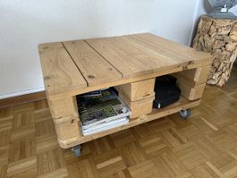 Table basse « palette »